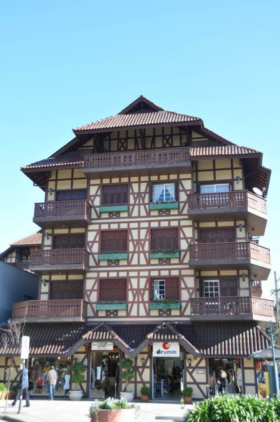 Arquitetura típica em Gramado - RS